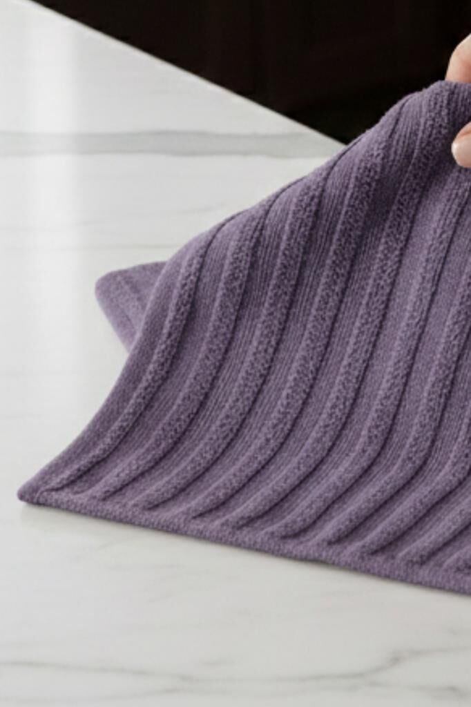 Mutfak Havlu Şal Seti 4 lü Ramla SoftLine Çizgili Dokuma Renkli - 40x65 cm Asorti-4 - 40 X 65