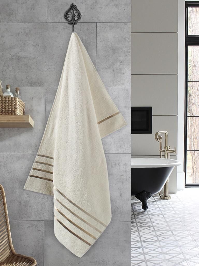 Pamuk Havlu Tekli Premium Bale Premium Kalite 70x140