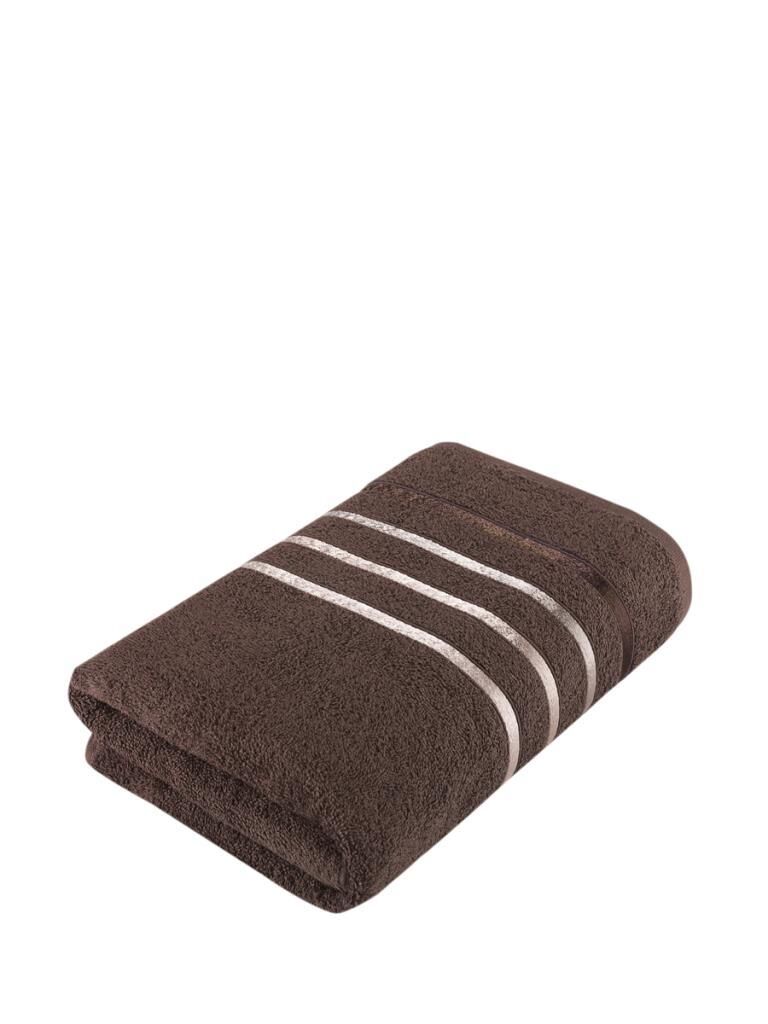 Pamuk Havlu Tekli Premium Bale Premium Kalite 70x140 Kahverengi
