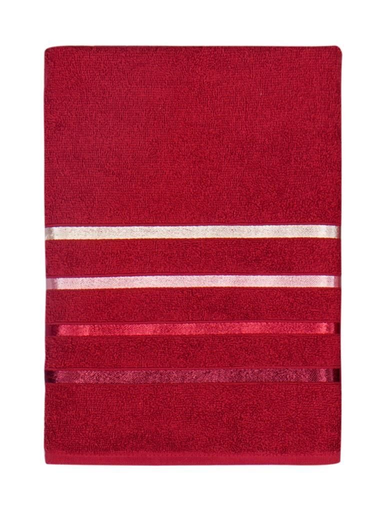Pamuk Havlu Tekli Premium Bale Premium Kalite 70x140 Kırmızı