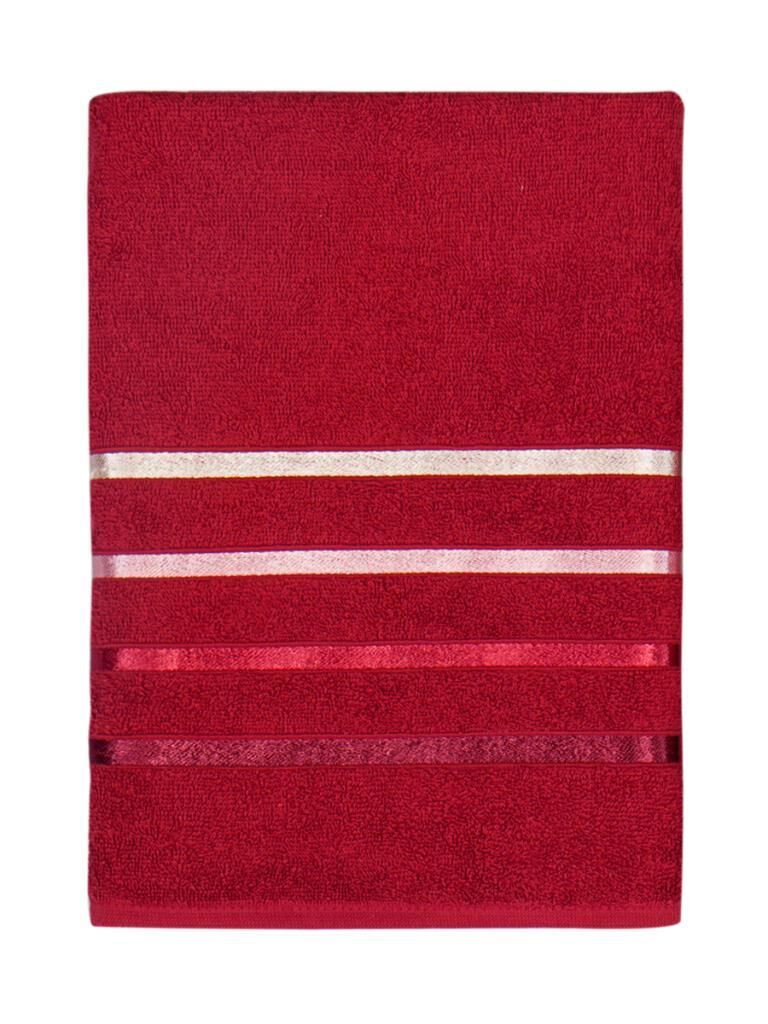 Pamuk Havlu Tekli Premium Bale Premium Kalite 70x140 Kırmızı