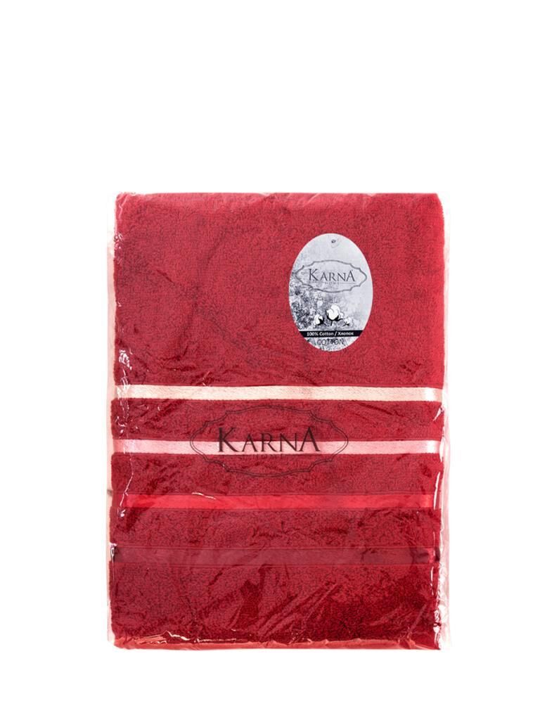 Pamuk Havlu Tekli Premium Bale Premium Kalite 70x140 Kırmızı