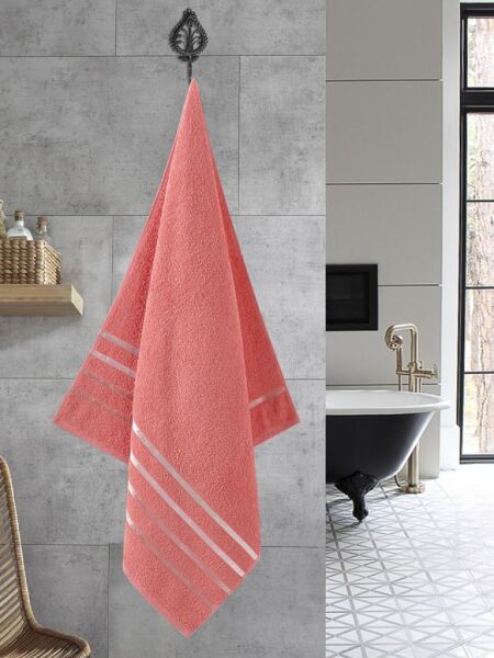 Pamuk Havlu Tekli Premium Bale Premium Kalite 70x140 Yavru Ağzı