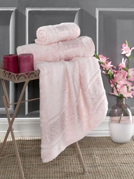 Armond Bambu Banyo Havlusu 70x140 Pudra - 70 X 140