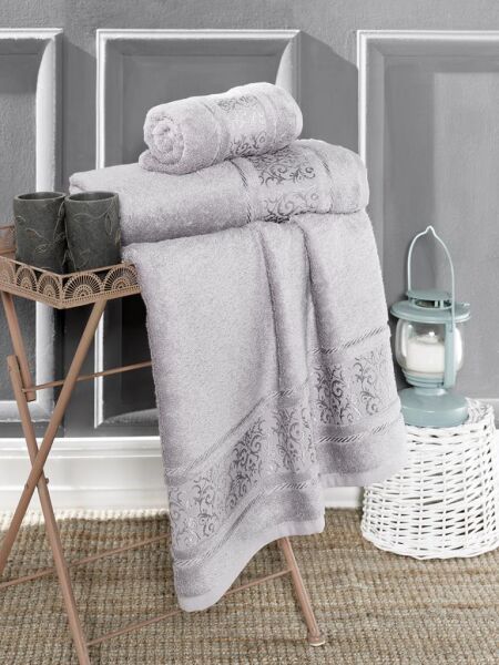 Armond Bambu Banyo Havlusu 70x140 Gri - 70 X 140