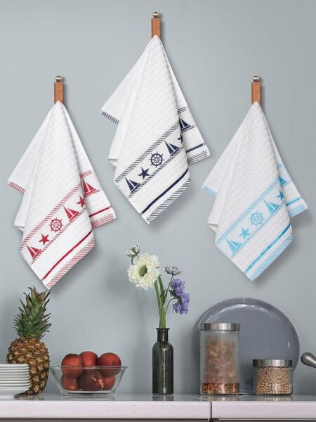 Mutfak Havlusu Cotton Jakarlı 30x50
