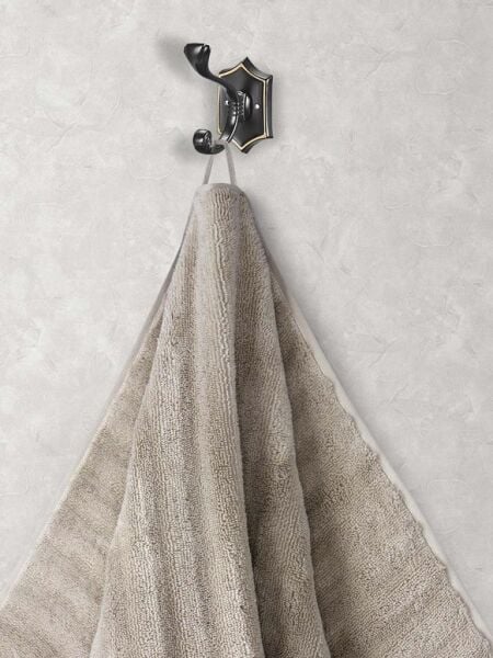 Flow Pamuk Yüz Havlusu 70x140 Sütlü Kahverengi