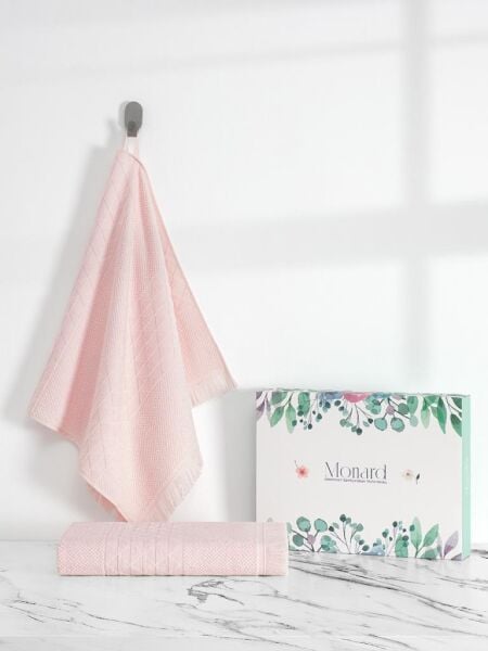 Monard Bambu Havlu Takımı 50x90 Bej - 50 X 90