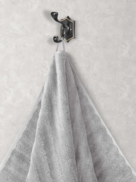 Flow Pamuk Yüz Havlusu 70x140 Gri