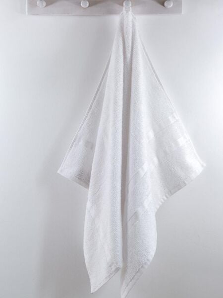 Pamuk Havlu Clarıy 70x140 Beyaz - 70 X 140